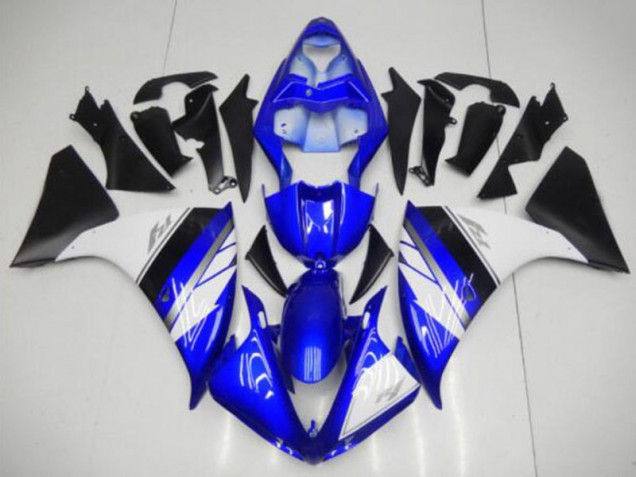 2009-2011 Blue White Black YZF R1 Motorcycle Fairings 2009-2011 Blue White Black YZF R1 Motorcycle Fairings