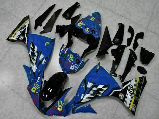 2009-2011 Blue YZF R1 Motorcycle Fairing 2009-2011 Blue YZF R1 Motorcycle Fairing