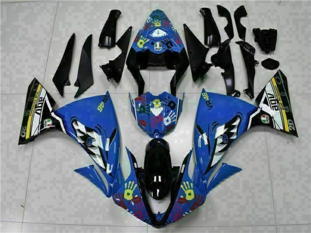 2009-2011 Blue YZF R1 Motorcycle Fairing 2009-2011 Blue YZF R1 Motorcycle Fairing