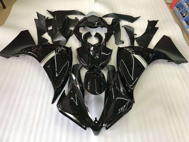 2009-2011 Glossy Black YZF R1 Motorcycle Fairings 2009-2011 Glossy Black YZF R1 Motorcycle Fairings