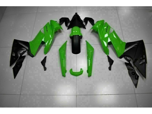 2009-2011 Green Black EX650 Motorcycle Fairing 2009-2011 Green Black EX650 Motorcycle Fairing