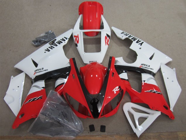 2009-2011 Red White Black YZF R1 Motorcycle Fairings 2009-2011 Red White Black YZF R1 Motorcycle Fairings