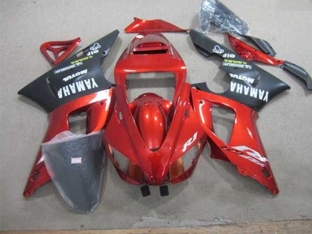 2009-2011 Red White YZF R1 Motorcycle Fairings 2009-2011 Red White YZF R1 Motorcycle Fairings