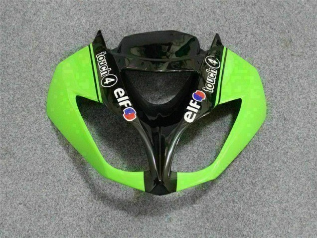 2009-2012 Black Green 3M Touch4 ZX6R Motorcycle Fairings