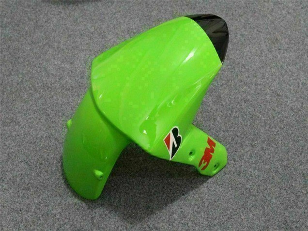 2009-2012 Black Green 3M Touch4 ZX6R Motorcycle Fairings