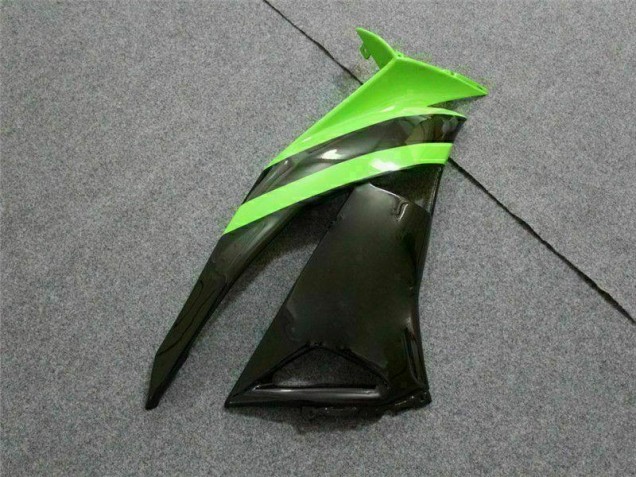 2009-2012 Black Green 3M Touch4 ZX6R Motorcycle Fairings