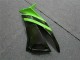 2009-2012 Black Green 3M Touch4 ZX6R Motorcycle Fairings