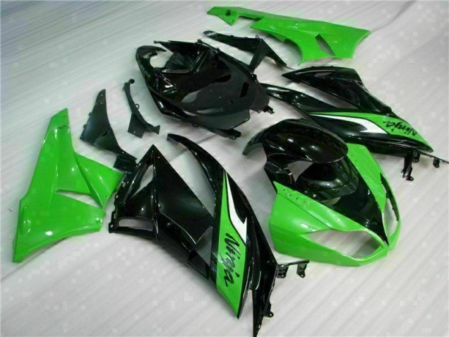 2009-2012 Black Green ZX6R Motorcycle Bodywork 2009-2012 Black Green ZX6R Motorcycle Bodywork
