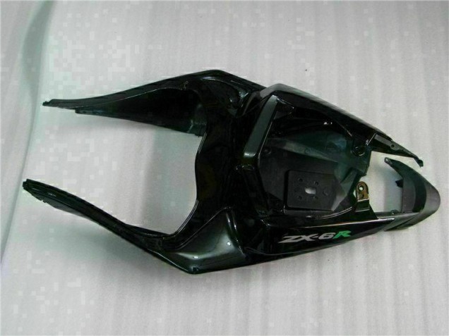 2009-2012 Black Green ZX6R Motorcycle Bodywork 2009-2012 Black Green ZX6R Motorcycle Bodywork