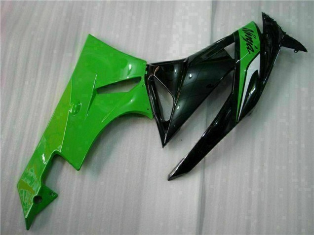 2009-2012 Black Green ZX6R Motorcycle Bodywork 2009-2012 Black Green ZX6R Motorcycle Bodywork