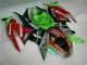 2009-2012 Black Red Green Motocard ZX6R Motorcycle Fairings 2009-2012 Black Red Green Motocard ZX6R Motorcycle Fairings