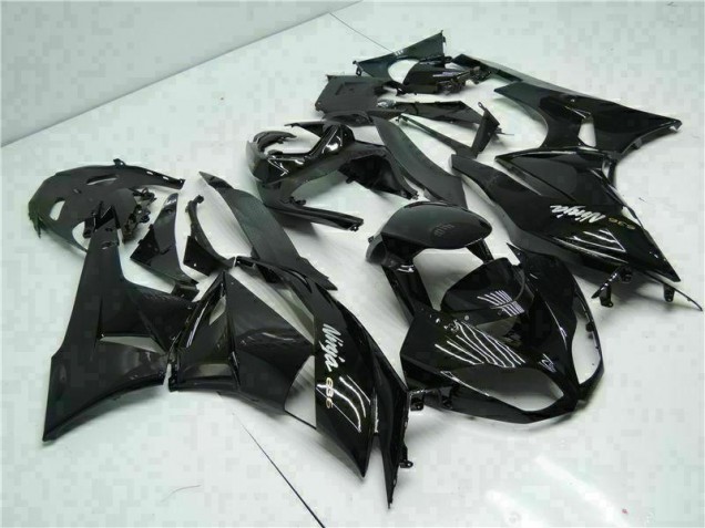 2009-2012 Black White Ninja 636 ZX6R Motorcycle Fairings 2009-2012 Black White Ninja 636 ZX6R Motorcycle Fairings