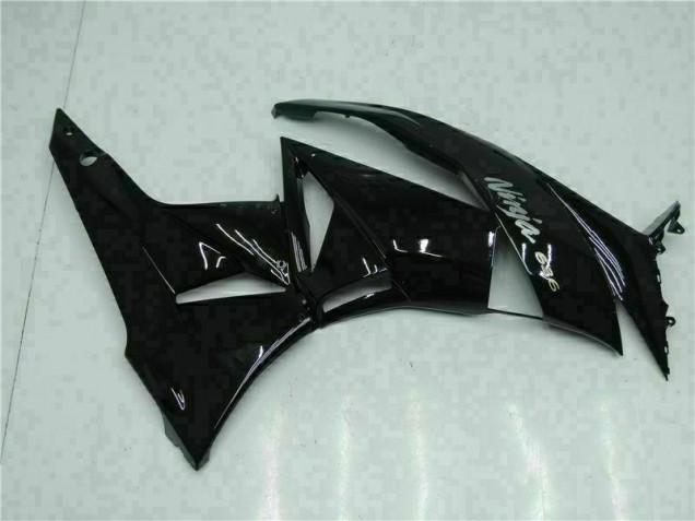 2009-2012 Black White Ninja 636 ZX6R Motorcycle Fairings 2009-2012 Black White Ninja 636 ZX6R Motorcycle Fairings