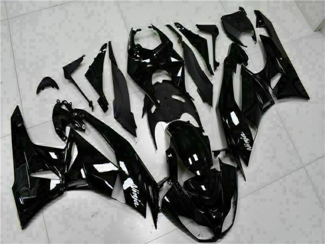 2009-2012 Black White Ninja ZX6R Motorcycle Fairings 2009-2012 Black White Ninja ZX6R Motorcycle Fairings