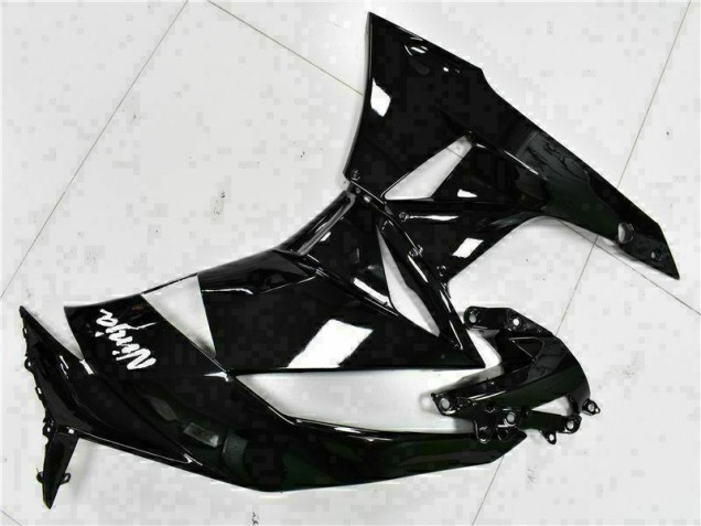 2009-2012 Black White Ninja ZX6R Motorcycle Fairings 2009-2012 Black White Ninja ZX6R Motorcycle Fairings