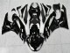2009-2012 Black White Ninja ZX6R Motorcycle Fairings 2009-2012 Black White Ninja ZX6R Motorcycle Fairings