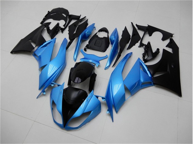 2009-2012 Blue Black ZX6R Motorcycle Fairing 2009-2012 Blue Black ZX6R Motorcycle Fairing