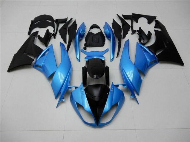 2009-2012 Blue Black ZX6R Motorcycle Fairing 2009-2012 Blue Black ZX6R Motorcycle Fairing