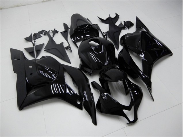 2009-2012 Glossy Black CBR600RR Motorcycle Fairings 2009-2012 Glossy Black CBR600RR Motorcycle Fairings