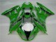 2009-2012 Green Black LeoVince ZX6R Motorcycle Fairings 2009-2012 Green Black LeoVince ZX6R Motorcycle Fairings
