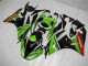 2009-2012 Green Black Red ZX6R Motorcycle Fairings