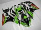 2009-2012 Green Black Red ZX6R Motorcycle Fairings