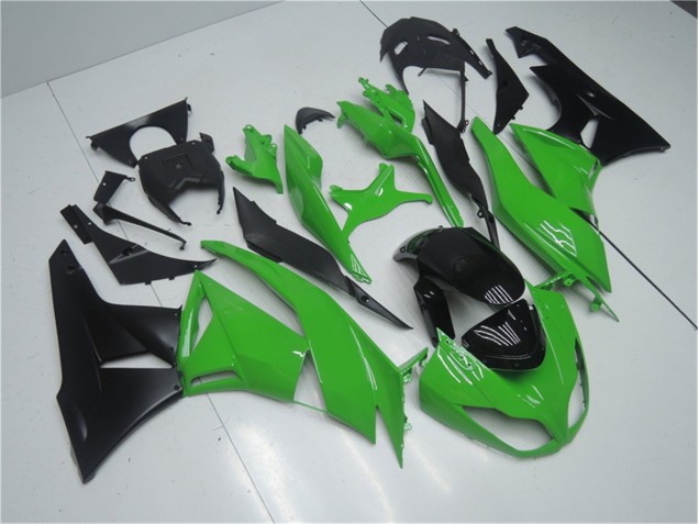 2009-2012 Green Black ZX6R Motorcycle Bodywork 2009-2012 Green Black ZX6R Motorcycle Bodywork