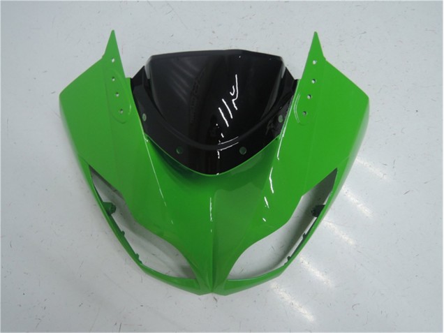 2009-2012 Green Black ZX6R Motorcycle Bodywork 2009-2012 Green Black ZX6R Motorcycle Bodywork