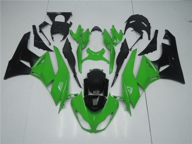2009-2012 Green Black ZX6R Motorcycle Bodywork 2009-2012 Green Black ZX6R Motorcycle Bodywork