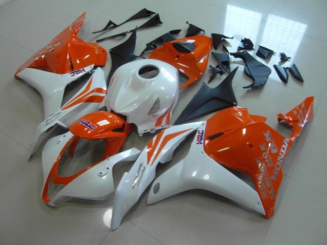 2009-2012 Orange Pearl White CBR600RR Motorcycle Fairings 2009-2012 Orange Pearl White CBR600RR Motorcycle Fairings