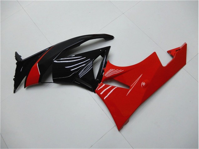 2009-2012 Red Black ZX6R Motorcycle Fairings 2009-2012 Red Black ZX6R Motorcycle Fairings