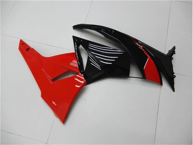 2009-2012 Red Black ZX6R Motorcycle Fairings 2009-2012 Red Black ZX6R Motorcycle Fairings