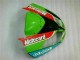2009-2012 Red Green Motocard ZX6R Motorcycle Fairings