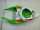 2009-2012 Red Green Motocard ZX6R Motorcycle Fairings