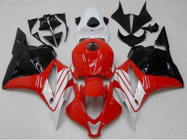 2009-2012 Red White Black CBR600RR Motorcycle Bodywork