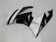 2009-2012 White Black ZX6R Motorcycle Fairings