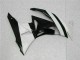 2009-2012 White Black ZX6R Motorcycle Fairings