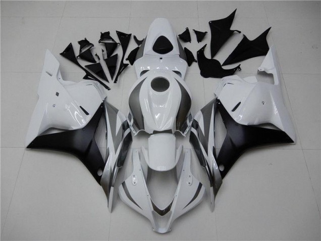 2009-2012 White Silver Black CBR600RR Motorcycle Fairings 2009-2012 White Silver Black CBR600RR Motorcycle Fairings