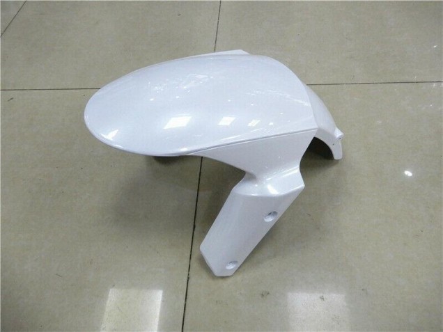 2009-2012 White ZX6R Motorcycle Fairings 2009-2012 White ZX6R Motorcycle Fairings