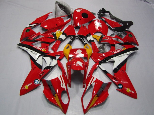 2009-2014 Red White S1000RR Motorcycle Fairings 2009-2014 Red White S1000RR Motorcycle Fairings