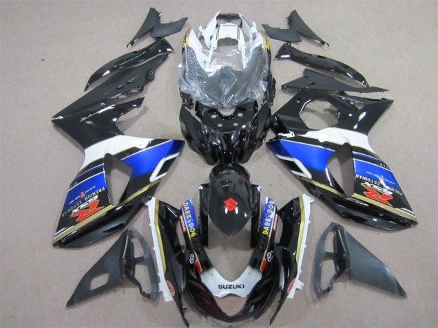 2009-2016 Black Blue Dark Dog GSXR 1000 Motorcycle Fairings 2009-2016 Black Blue Dark Dog GSXR 1000 Motorcycle Fairings