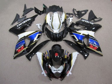 2009-2016 Black Blue White Dark Dog GSXR 1000 Motorcycle Fairings