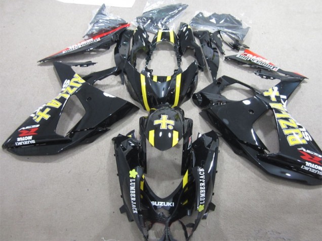 2009-2016 Black Rizla Lumber Jack GSXR 1000 Motorcycle Fairings 2009-2016 Black Rizla Lumber Jack GSXR 1000 Motorcycle Fairings