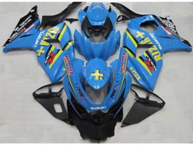 2009-2016 Blue Rizla Hopper GSXR 1000 Motorcycle Fairings