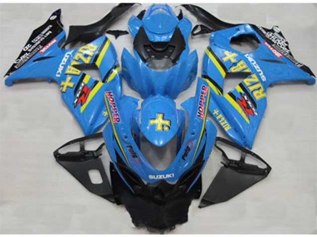 2009-2016 Blue Rizla Hopper GSXR 1000 Motorcycle Fairings