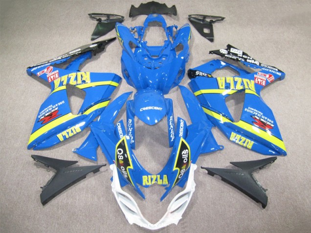 2009-2016 Blue Rizla Q8 Oils GSXR 1000 Motorcycle Fairings
