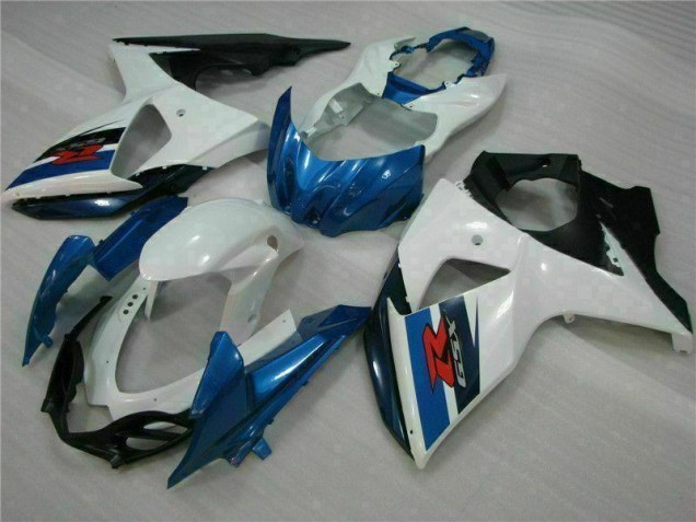 2009-2016 Blue White GSXR 1000 ABS Motorcycle Fairings 2009-2016 Blue White GSXR 1000 ABS Motorcycle Fairings