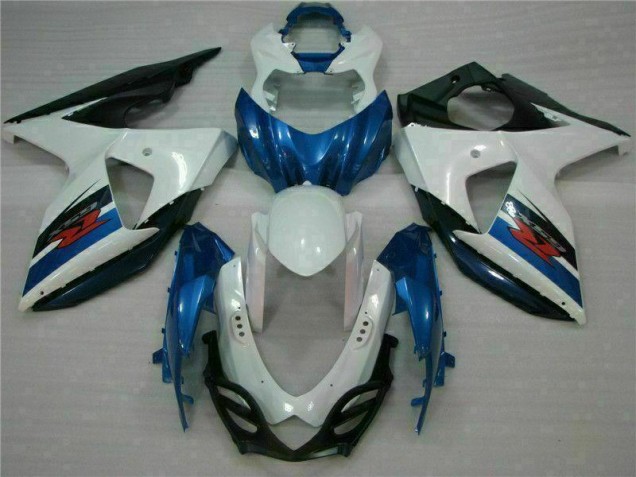 2009-2016 Blue White GSXR 1000 ABS Motorcycle Fairings 2009-2016 Blue White GSXR 1000 ABS Motorcycle Fairings