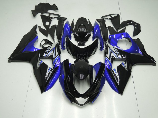 2009-2016 Blue and Black GSXR 1000 Motorcycle Fairings 2009-2016 Blue and Black GSXR 1000 Motorcycle Fairings