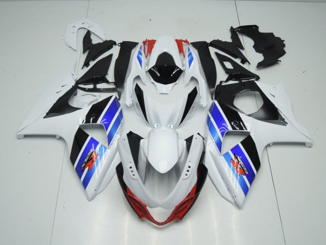 2009-2016 White Blue Black GSXR 1000 Motorcycle Fairings 2009-2016 White Blue Black GSXR 1000 Motorcycle Fairings